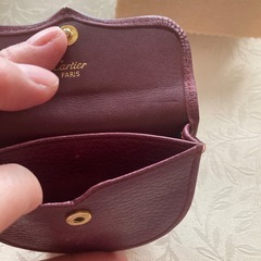 【Cartier】未使用　コインケースの画像