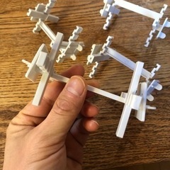 ガラスブロックスペーサーあげます。の画像