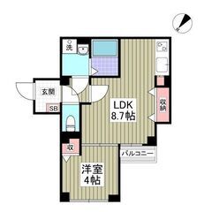 MK💞✨敷金1か月✨礼金ゼロ✨仲介手数料ゼロ✨「新千葉駅」徒歩2分の好立地✨オートロック付きの2024、10月竣工！新築物件！🌟宅配ボックスあり🌟の画像