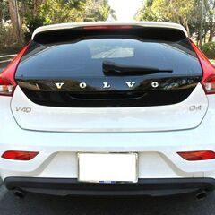 【本車検2年付】28年 ボルボV40 D4 外装色白 ディーラー整備車 実走12.8万㌔ マルチメディアナビ Bカメラ 修復無 記録簿・スペアキーありの画像