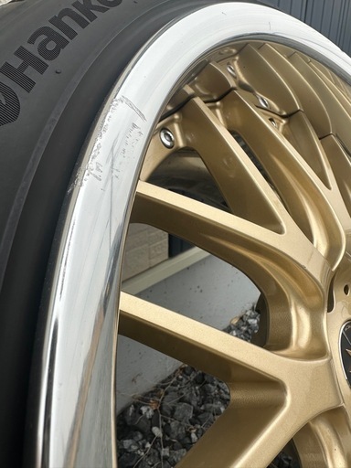 マーベリック709Mサムライゴールド19インチPCD120 BMW E91