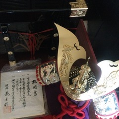 五月人形　兜　節句の画像