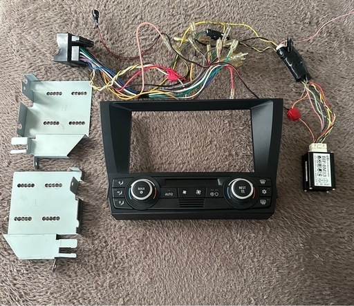 E90系社外2DINナビ取り付けキット！キャンバスアダプター付で取り付け楽々！♪ slide_file.jpg
