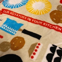 膝掛け　ブランケット　カルビー　丸の画像