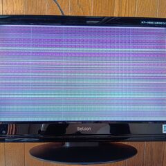 19型液晶TV 表示異常　直せる方