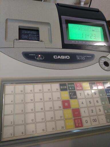 CASIOレジスターTK-110