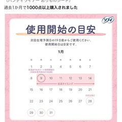 妊活　おりものシートの画像