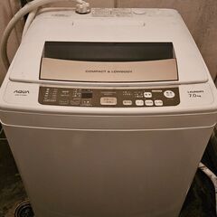 ハイアールアクア 7.0kg 全自動洗濯機 AQW-P70A　2...