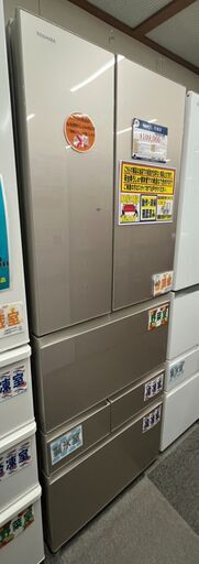 TOSHIBA　東芝　462L　冷蔵庫　2020年製　GR-R460FK　中古品