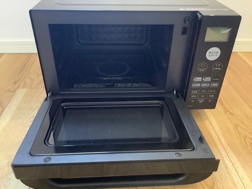 2024年製美品　シャープ　オーブンレンジ RE-WF185-B [18L] オーブンレンジ PLAINLY ブラック系 RE-WF185-B [18L] SHARP｜シャープ