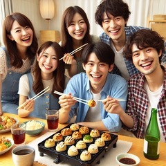 20代限定　たこ焼きパーティー🐙