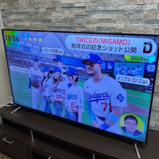 【55型/2020年】動作OK　55V テレビ　ORION