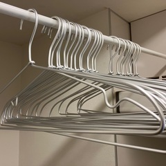 無印良品アルミハンガー20本