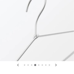 無印良品アルミハンガー20本の画像