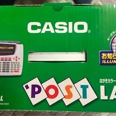 CASIO HV-280L ポストカードカラープリンターの画像