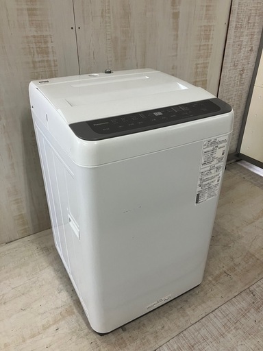 J36⭐️美品！Panasonic パナソニック　洗濯機　2020年製　容量6㌔洗い　お湯取りホース付き