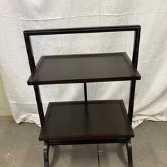 アンティーク折りたたみ棚【福生市リサイクルプラザNo.956】