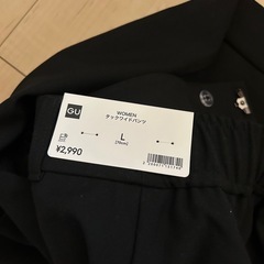 GUワイドパンツ Ｌサイズ　タグ付き新品未使用の画像