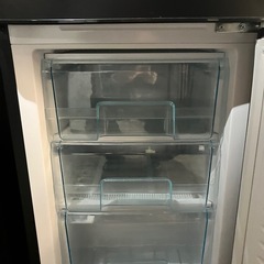 O　2503-546 アイリスオーヤマ ノンフロン冷凍冷蔵庫 lRSE-16A-B 全定格内容積 162L 2019年製 動作確認済み キズ 汚れ ヒビあり の画像