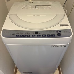 SHARP 洗濯機 ES-T715-W 7kg 2023年製 シャープ ES-T715 全自動洗濯機 7kg ホワイト｜ピーチクパーク