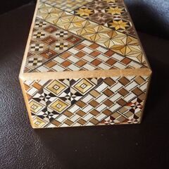 箱根、寄木細工、12ｘ8ｘ5、土産品、未使用の画像