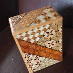 箱根、寄木細工、12ｘ8ｘ5、土産品、未使用の画像