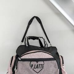 ピンクラテ ボストンバッグの画像