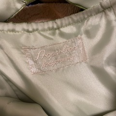 ワンピース　ノースリーブ　プロポーションドレッシングの画像