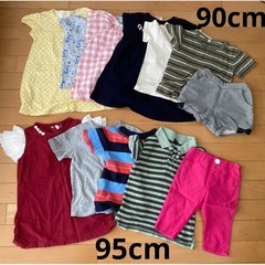 子供服／Tシャツ・半ズボン・ワンピース•長袖など　80.90.95.100.110.120.130の画像