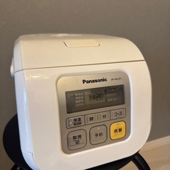 【決まりました】炊飯器　Panasonic 