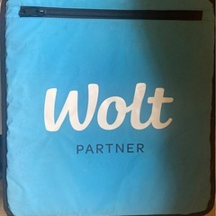 取引相手決定済み　wolt配達バッグ