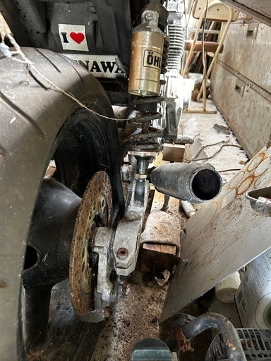 KAWASAKI Z400FX シリンダーヘッド カワサキ [M-250327-5]