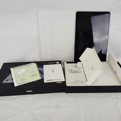【中古美品】使用回数5回以下　NEC  タブレットPC/11.45型/Snapdragon 685/メモリ 8GB/ストレージ 256GB/Android 14/ルナグレー PC-T1175JASの画像