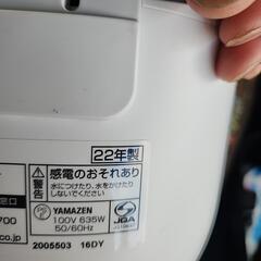 美品高年式❕🉐炊飯器　５合炊きの画像