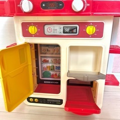 キッチンセット　レッド　本体の画像