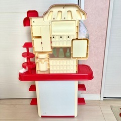 キッチンセット　レッド　本体の画像