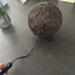 3000→500円【お問い合わせ待ち】NITORIランプ/電球つき/新生活応援の画像