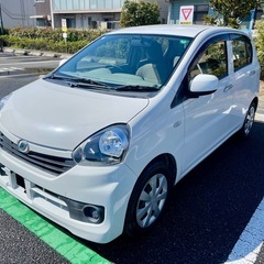 平成27年 ダイハツミライース3万キロ台車検2年付きナビ/テレビの画像
