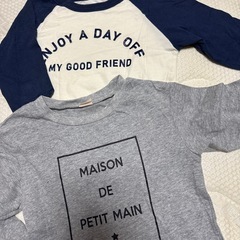 薄手　長袖Tシャツ5点セットの画像