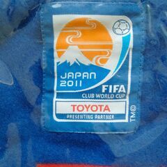 TOYUTA　T-UPのブランケット 2011年 FIFAワールドカップ記念の非売品　新品　送料が高いので取りにこれる方限定の画像