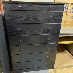 黒色タンス　中古品
　