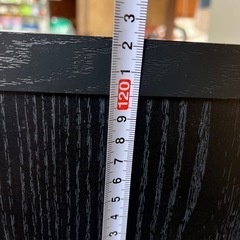 黒色タンス　中古品
　の画像