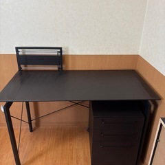 【決まりました】ワークデスクとデスクワゴンのセット