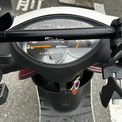 JOG ZR リアBOX付きの画像