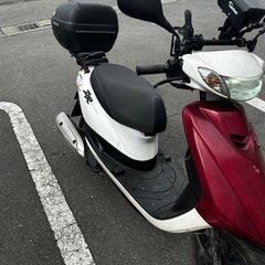 JOG ZR リアBOX付きの画像