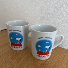 SNOOPY マグカップ 
2個セット