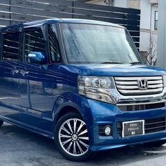 安心の総額表示！車検満たんホンダN-boxカスタムターボ禁煙車バックカメラTVの画像