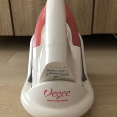 Vegee ハンディアイロン ホワイト/ピンクの画像