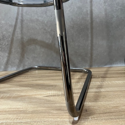 IKEA TOBIAS トービアス チェア, 透明/クロムメッキ クリア IKEA TOBIAS トービアス チェア, 透明/クロムメッキ クリア