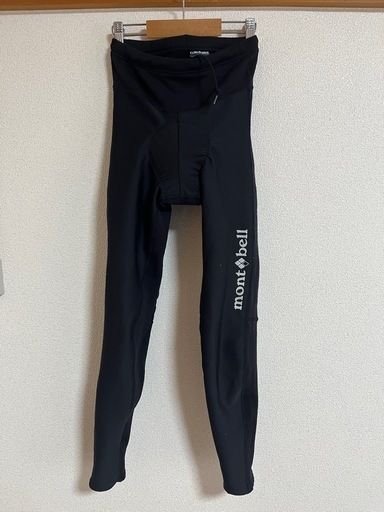 モンベル mont-bell サイクルタイツ メンズ Lブラック